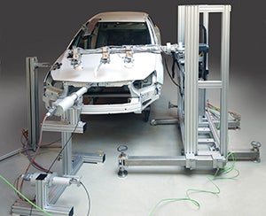 自動車ドア開閉耐久試験システム 