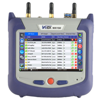ハンディ型WiFiモニタ/スペクトラム解析ツール「WX150」 
