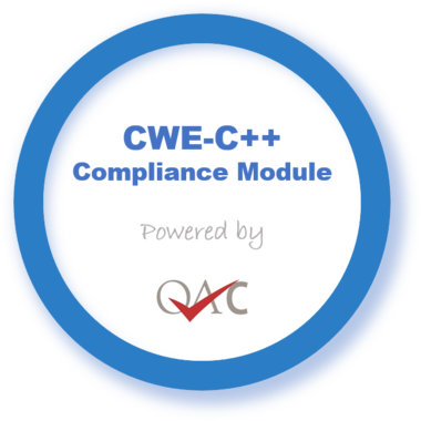 CWE-C++コンプライアンスモジュール 