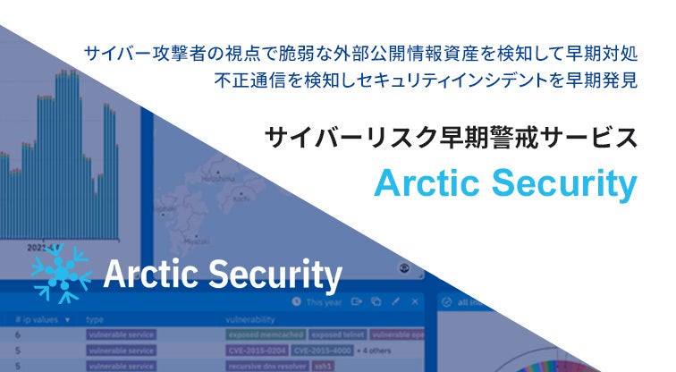 サイバーリスク早期警戒サービス Arctic Security