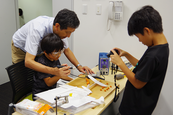 本格的な工具に触れる機会も