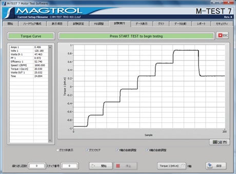 MTEST7ソフトウェア